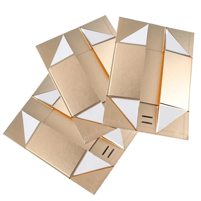 Gold Gift Box With Magnetic Lid Large Gift Boxes LOGO Customize Study Present Boxes For Christmas Birthday Wedding Graduation