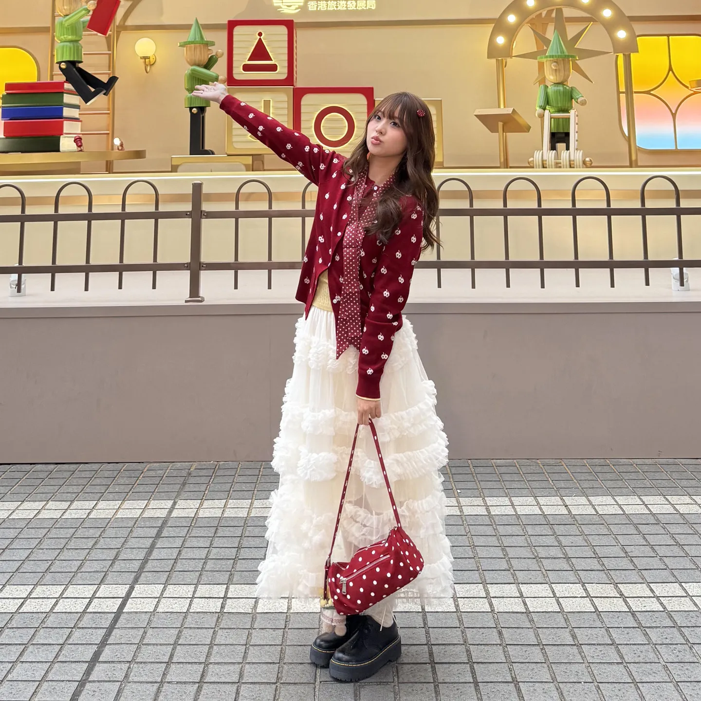 Autumn Winter Korean Women Mesh Long Skirts 2026 Fashion Hepburn Style High Waist A-Line Skirt Versatile Sweet Cake Skirts D817