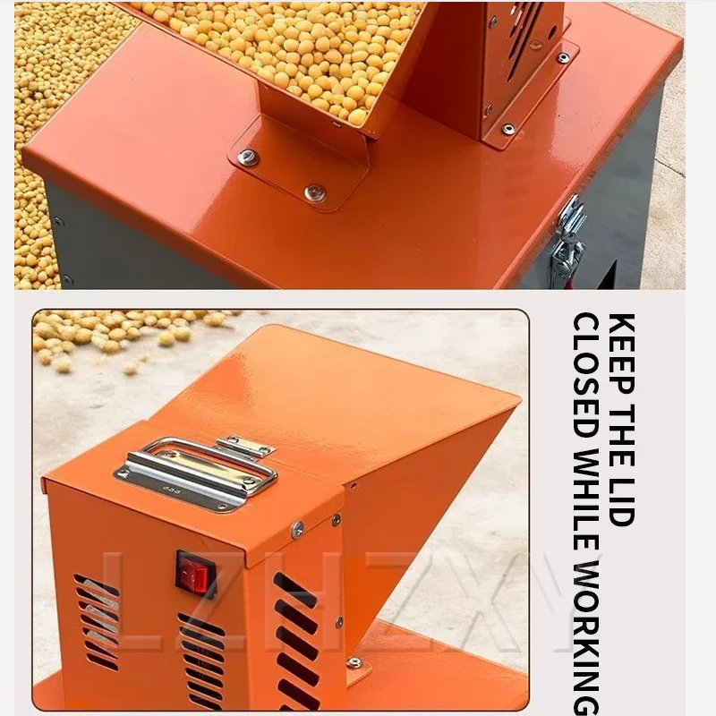 220V Grain Grinder, 1000W High-Efficiency Grinding Tool for Corn, Rice, Coffee Beans, and Spices; Three Sieve Sizes