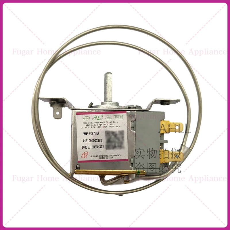 Для однодверного небольшого холодильника Midea BC-50C, переключатель термостата WPF21B, механический термостат BC-50M