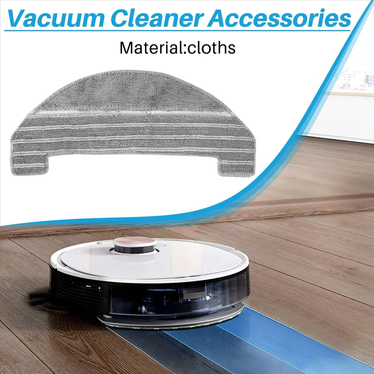 A68M 3Pcs Mop Cloth… - image