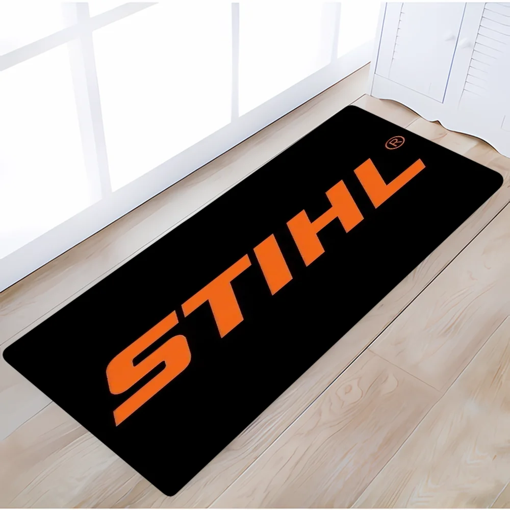 S-STIHL Balcony Bathroom Floor Mats Doormat Exterior House Entrance Mat Prayer Rug Room Carpet for Bedroom Home Decorations Rugs