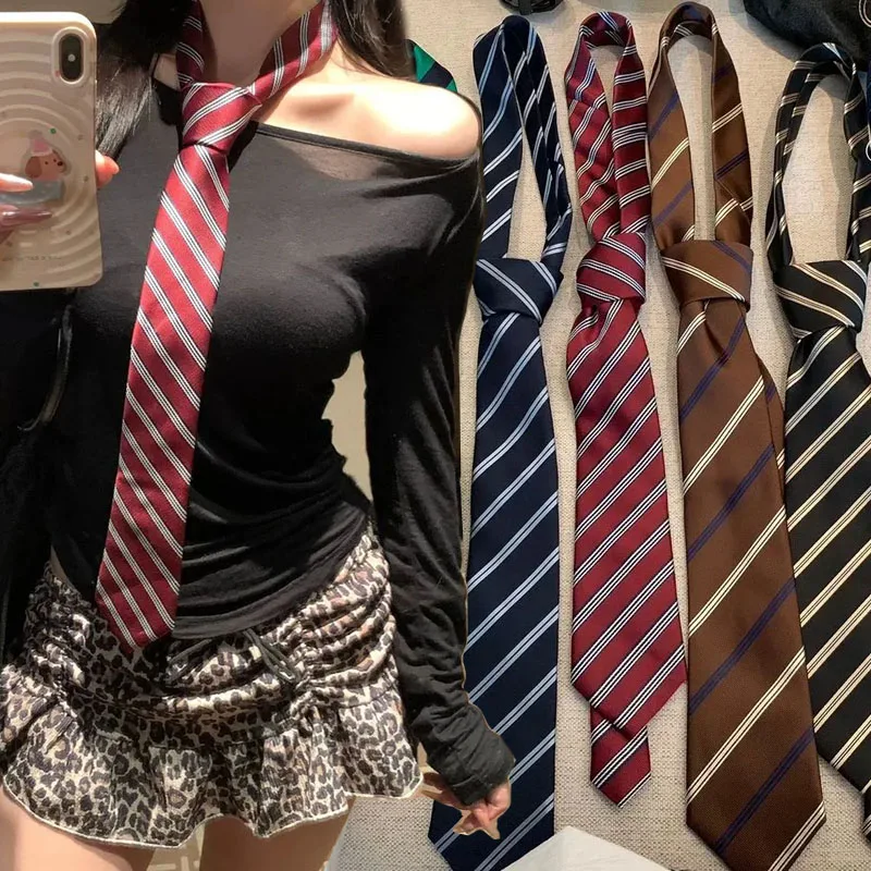 

Женский пояс в полоску винно-красного цвета в стиле ретро, завязанный вручную шарф, аксессуар для шеи, длинный узкий клетчатый пояс для джинсов, индивидуальный ремень