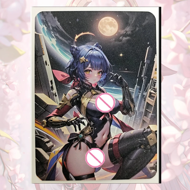 NEW Goddess Story It's hot and hot ACG sexy A6 card Ganyu Yoimiya Kafka Fu Xuan boy Toy collection Birthday Christmas gifts