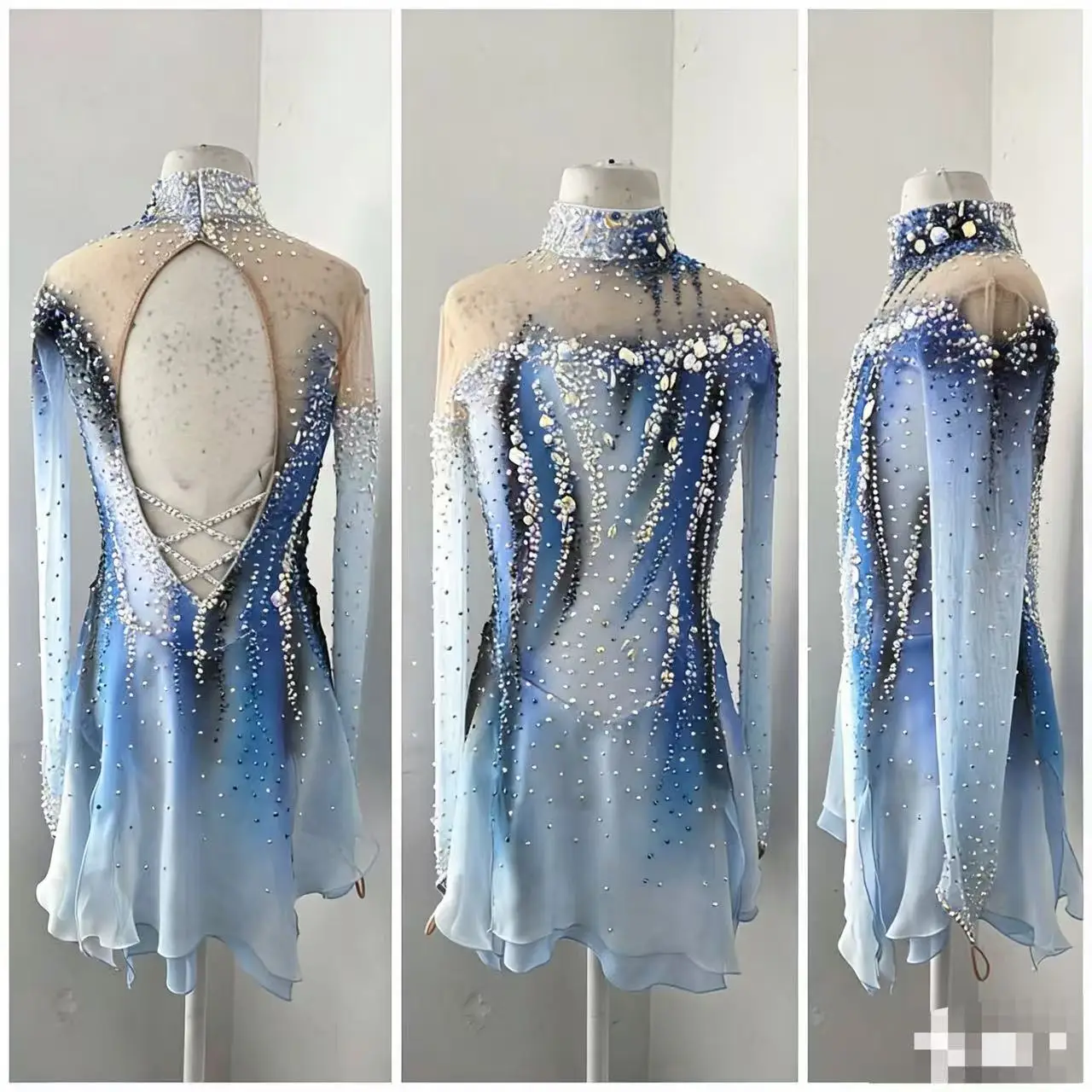 Vestidos de patinaje para mujer, vestidos de fiesta elegantes