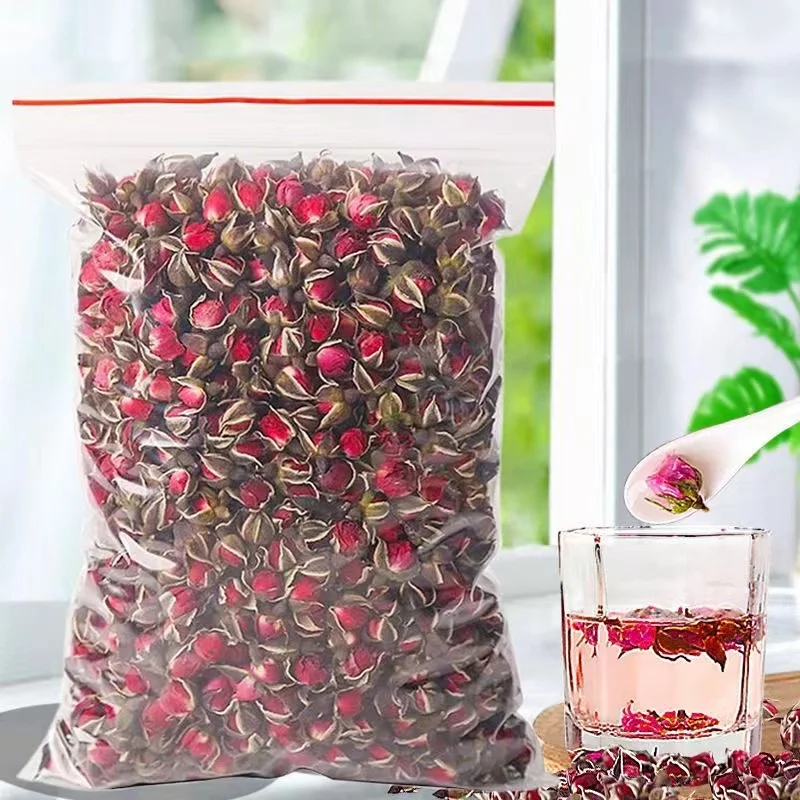 

Dried Rose Bud Natural Dry Flowers Organic Rose Flowers Scented Fruit Tea Kitchen Food Wedding Party Decoration Air Refreshing