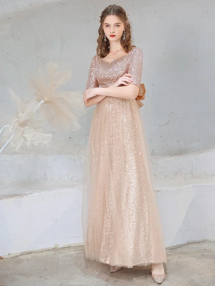 Long Dress Women Prom Gown Bespoke Occasion Dresses Elegant Gowns Formal Evening Party Luxury Suitable Request 2024 Customized