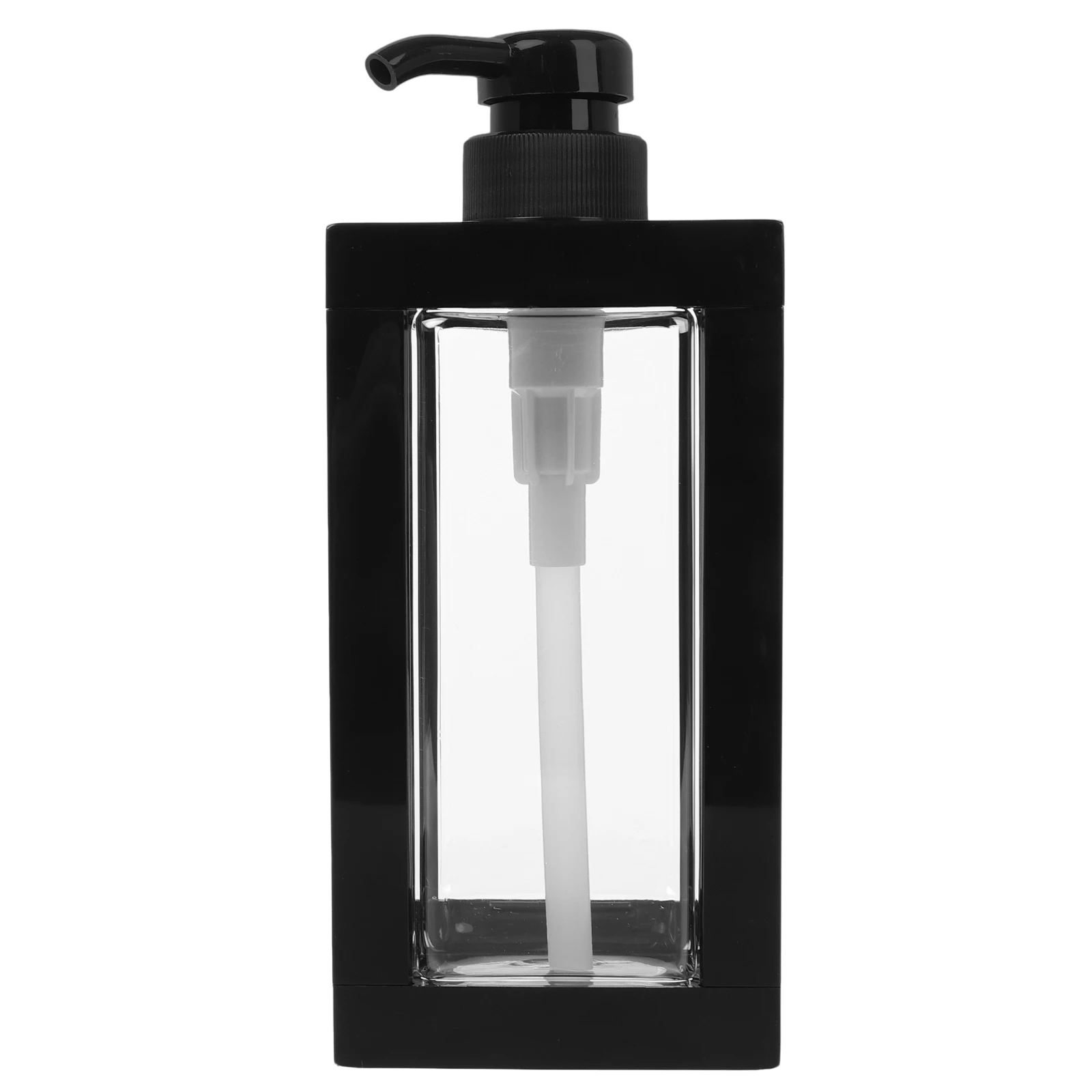 

Large Capacity Shampoo Bottle Pump Refillable Transparent Bathroom Lotion Dispenser Shower Body Wash Container Empty Pump Bottle