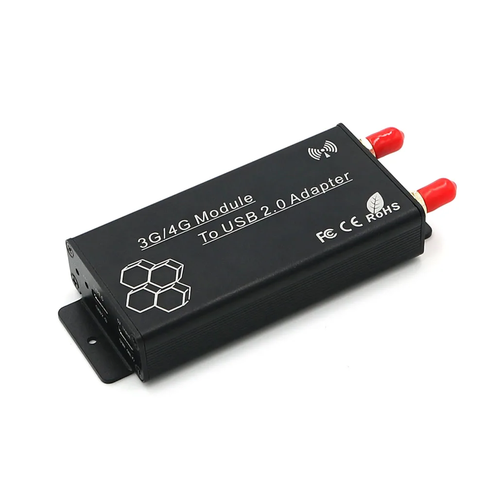 Adapter Mini PCI-E na USB 2.0 (typ C) z gniazdo karty SIM i pomocniczy interfejs zasilania dla modułu WWAN/LTE