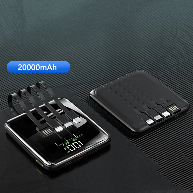 

PD 66W Super Fast Charging 20000mAh Power Bank for Huawei P40 P50 Mini Powerbank For iPhone 13 Xiaomi Poverbank External Battery