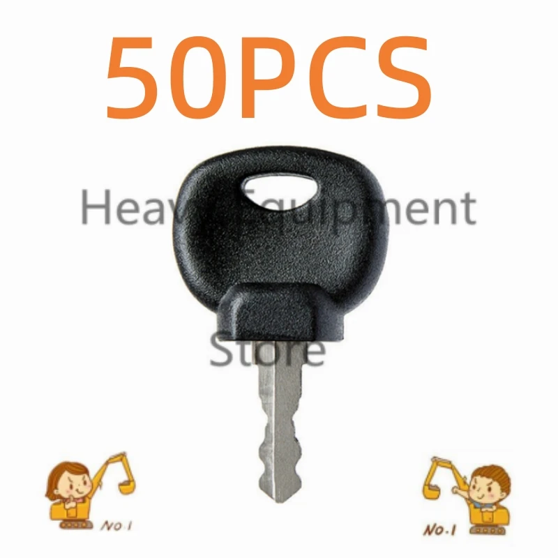 

50X 14707 IGNITION KEY PLANT APPLICATIONS FOR JCB 3CX Bomag Hatz Manutou Tractor 14607 14603