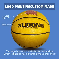 Custom Standard Leather High Quality Basketball, Professionally Customized Various Logos, Pictures And Colors For Men And Teams