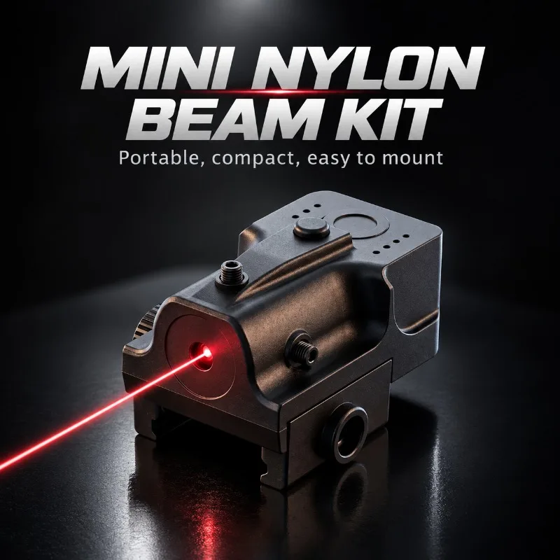 Lightweight Nylon Mini Beam Indicator, Stable Lock Four-way Tunable Model Decoration Accessory