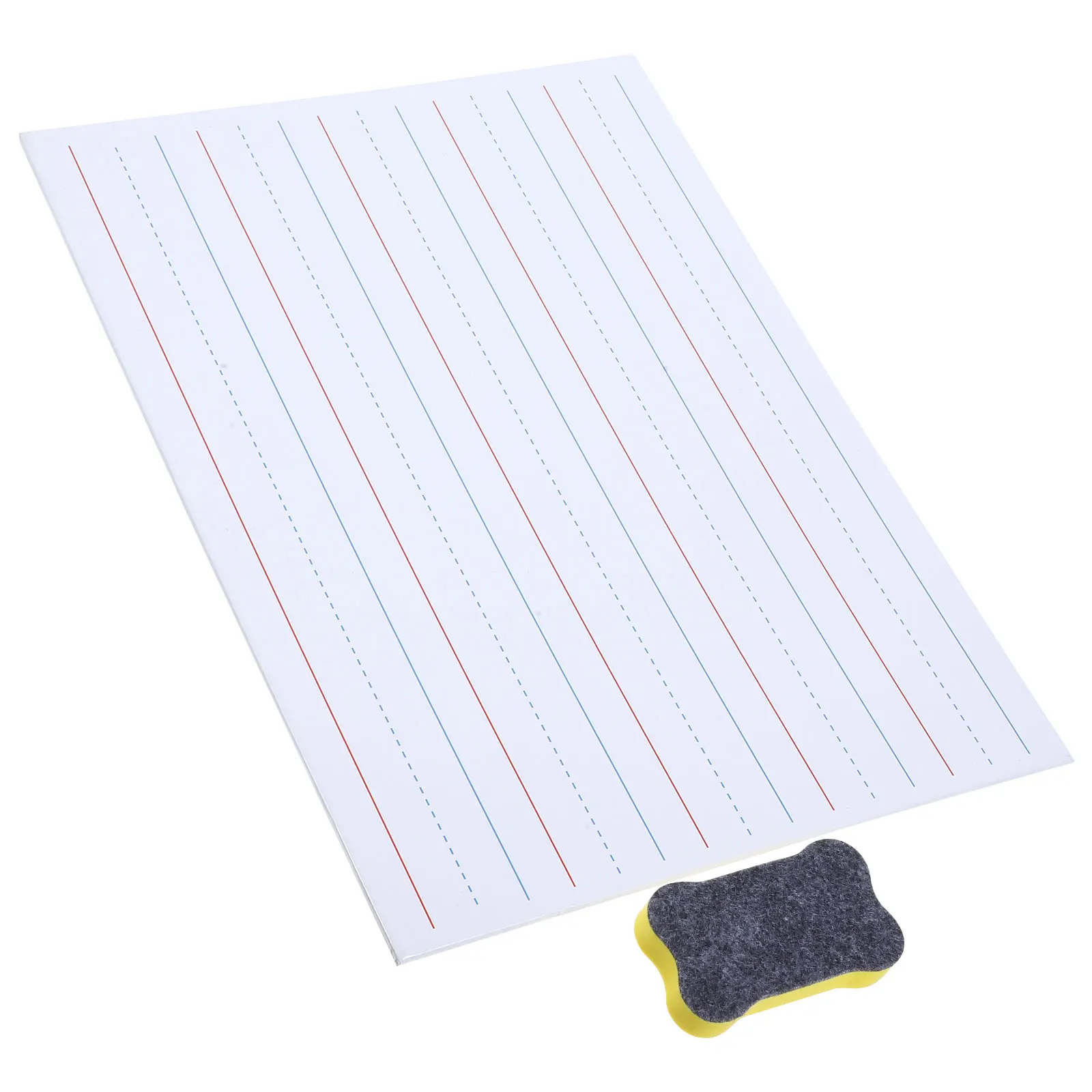 

Line Writing Letters Board Dry Erase Notepad Child Easel Whiteboard white boards lines small dry erase office