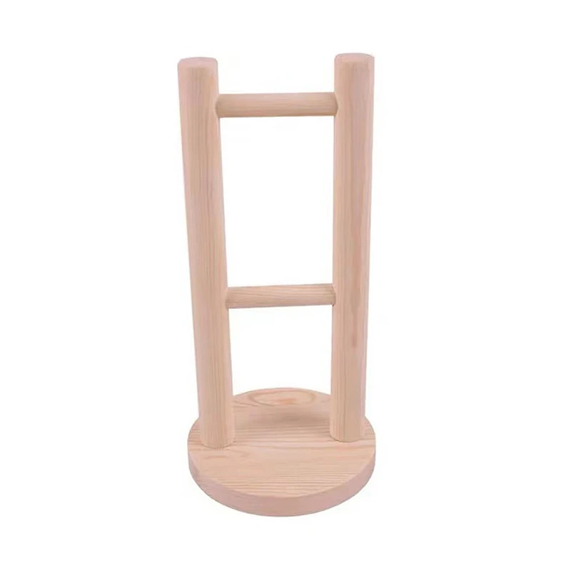 Solid Wood Headphone Stand, Headphone Headset Hanger Display Stand, Universal Noise Reduction Headphone Stand Wall Mount