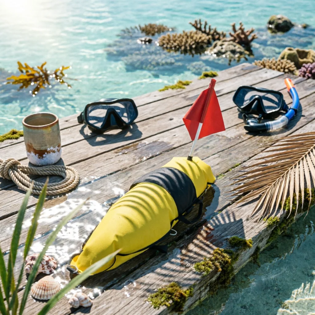 inflatable-buoy-with-flag-reflective-dive-buoy-with-flag-inflatable-marker-buoy-compact-torpedo-buoy-tear-resistant-resistant