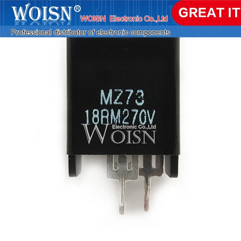 10PCS MZ73 18RM270V 18Ω 18 ohm three-legged degaussing resistor