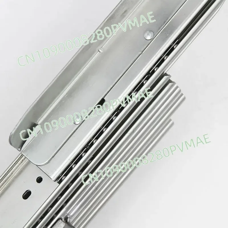 Space-Saving Multifunctional Telescopic Folding Dining Table, Invisible Sliding Track Cabinet Table