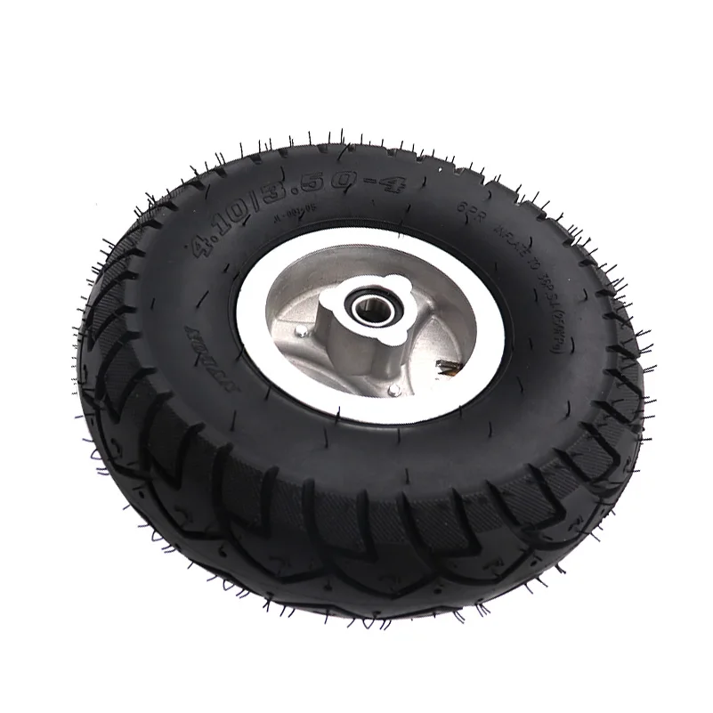 4.10/3.50-4 Scooter warehouse trolley inner and outer tires Small tricycle amusement train wheel hub