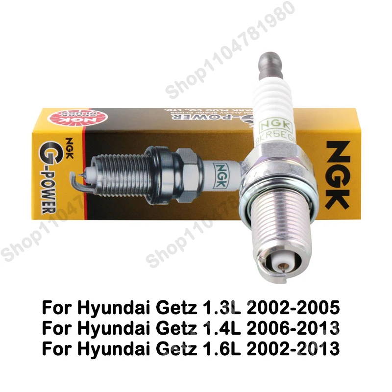 

Для Hyundai Getz 1.3L 1.4L 1.6L 2002-2013 Свеча зажигания оригинальная NGK 5838 3184 7090 PFR5N-11 BKR5EIX-11 BKR5EGP для Getz
