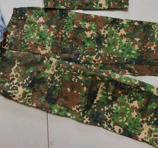 Russian Flecktran Camouflage Uniform Include Jacket Pants Green Summer