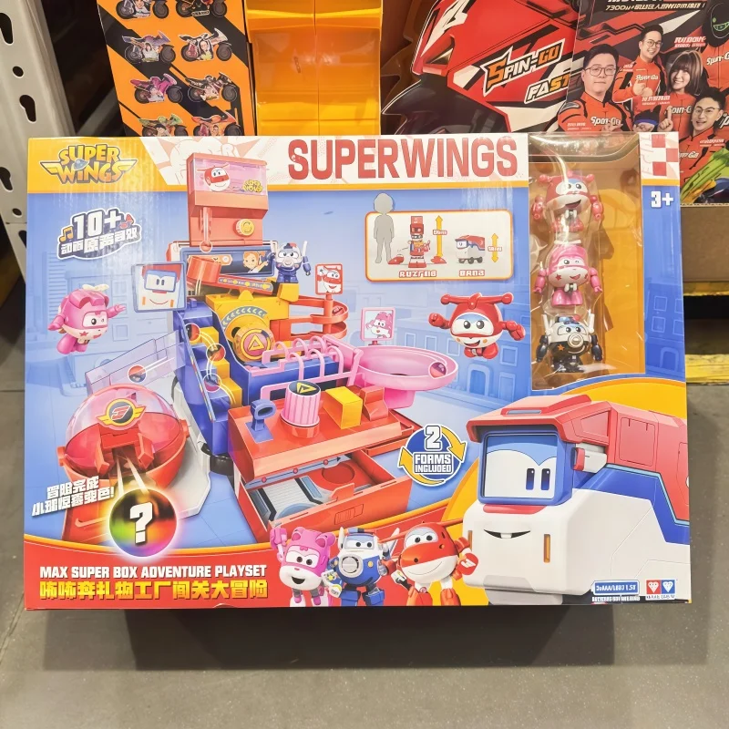 

New Genuine In Stock Super Wings Gift Factory Challenge Adventure Collection Desktop Model Toy Holiday Birthday Gift