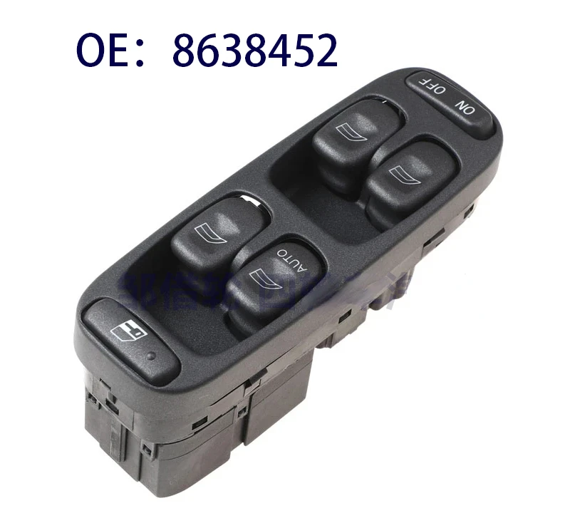 

Applicable To Volvo V70 S70 XC70 Glass Lifter Left Master Control Power Window Switch 8638452