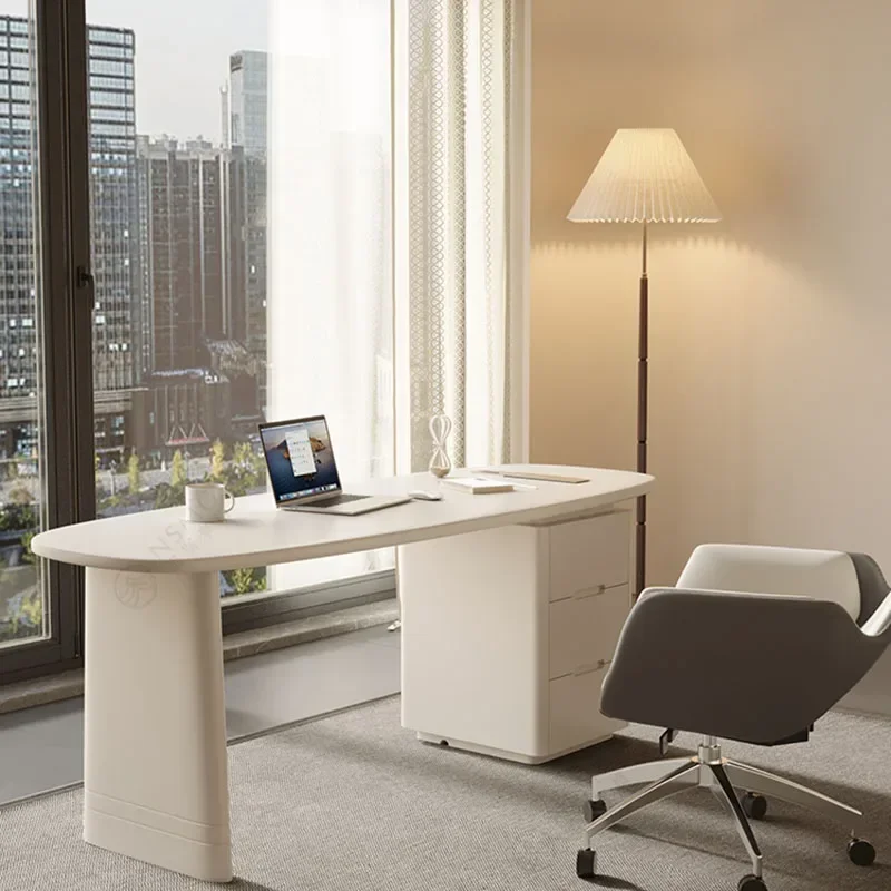 Executive Writing White Desk Office Table Lap Study Tables Computer Desk Accessories Escritorios De Ordenador Office Furniture