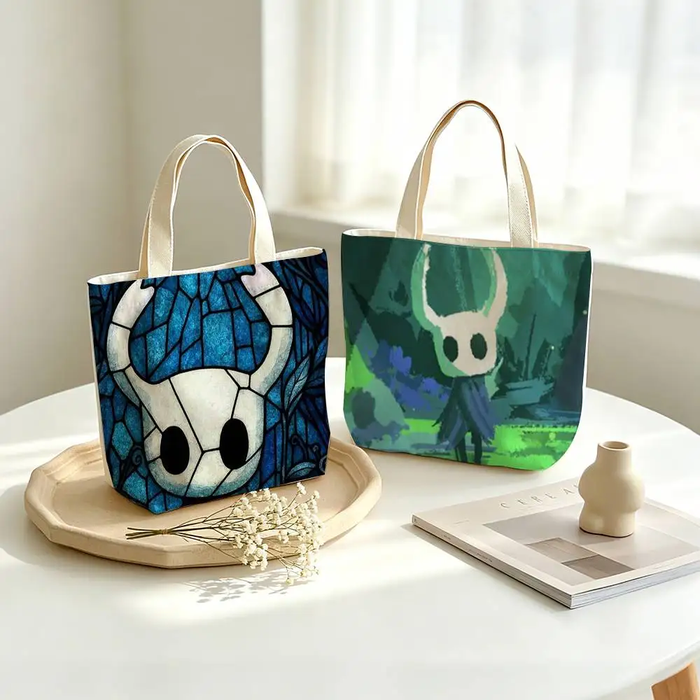 COOL G-Game H-Hollows K-Knight   Printed Canvas Tote Bag Shoulder Bag Commuter Mommy Shopping Bag