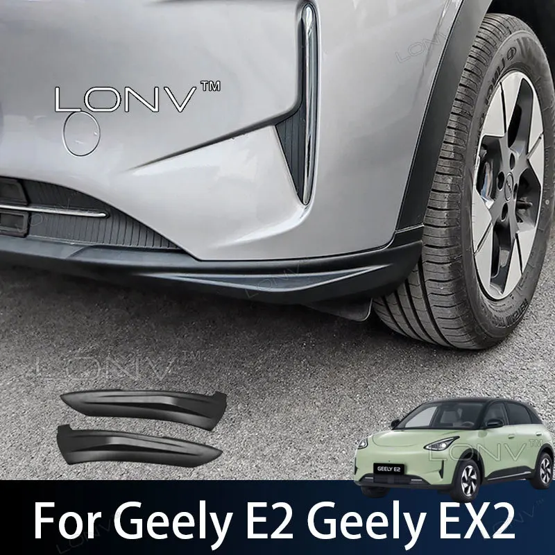 For Geely E2 Geely EX2 2026 2027 Car Front Bumper Corner Protector Guard Anti-scratch Bumper Side Corner Body Kits Accessories