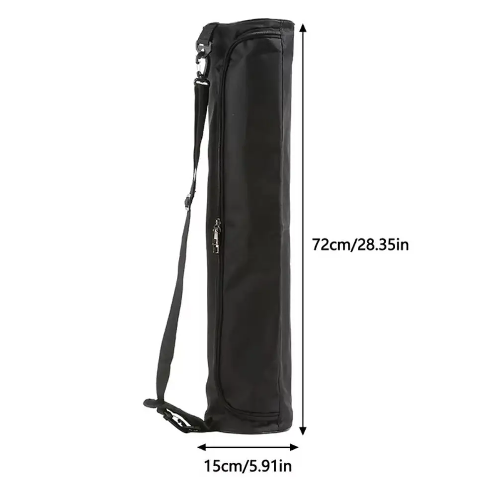 Portable Waterproof Yoga Bag Thick Canvas Shoulder Bag Storage Bag Full Zip Yoga Mat Carrier Bag Exercise