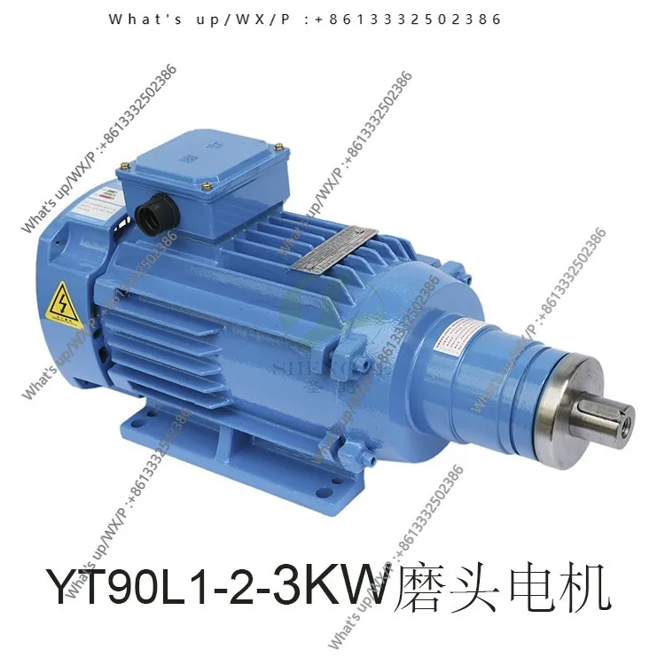 Glass edging motor  high power grinding head motor YT90L1-2-3KW stone edging motor