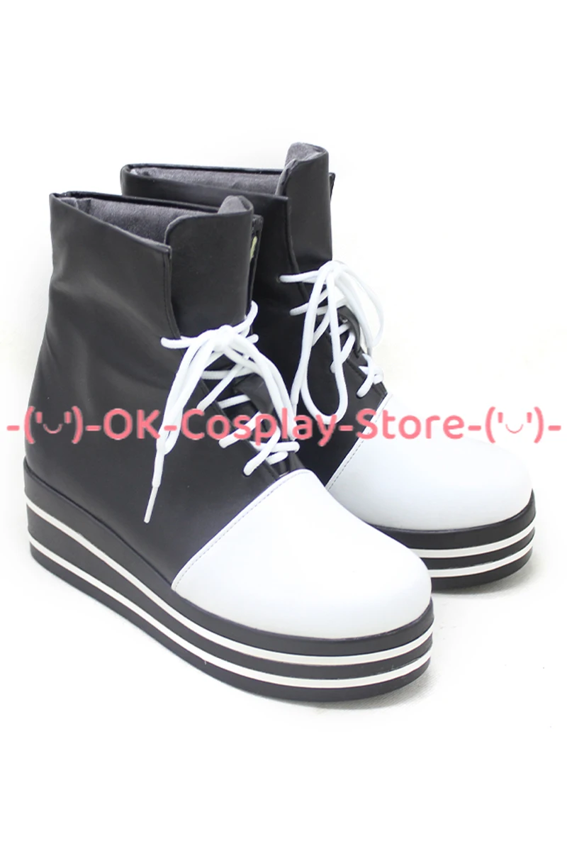 Vivid BAD SQUAD Cosplay Shoes Game Project Sekai Colorful Stage PU Leather Shoes Halloween Party Boots Custom Made