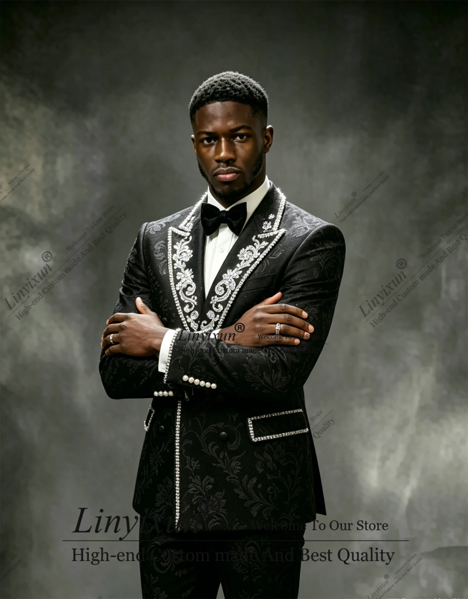 Traje de hombre de lujo con pe - Men'S Formal Wear Attire reseña y precio