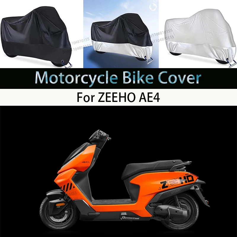 

For Motorcycle Cover Moto Rain Cover Waterproof Dustproof UV Cover Coat Indoor Outdoor Motorbike Scooter Cover