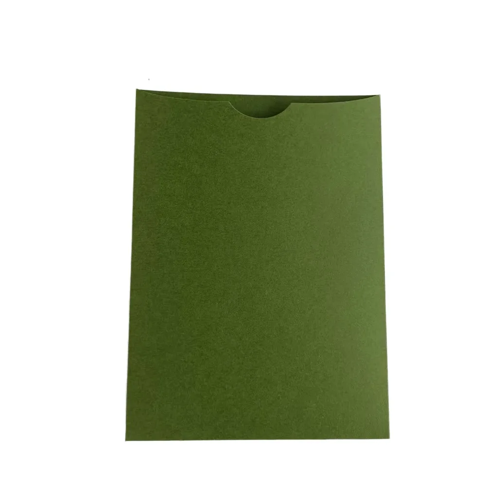 DIY Wedding Invitation Pocket Envelop Fit For 5x7 Inserts Party Gift Cards Customized Printing Available 50pcs