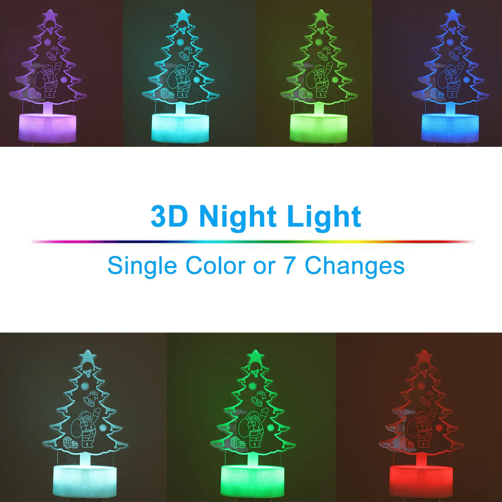 1 قطعة عيد الميلاد LED ضوء الليل أباجورة تصميم رائع نسيج واقعي احتفالي ليلة ضوء عيد الميلاد مصباح