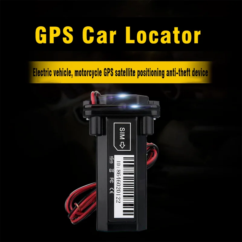 4G GPS Tracker Vehicle Tracking Device Waterproof Antilost Motorcycle Car Position GPS GSM SMS Locator with Real-time Tracking