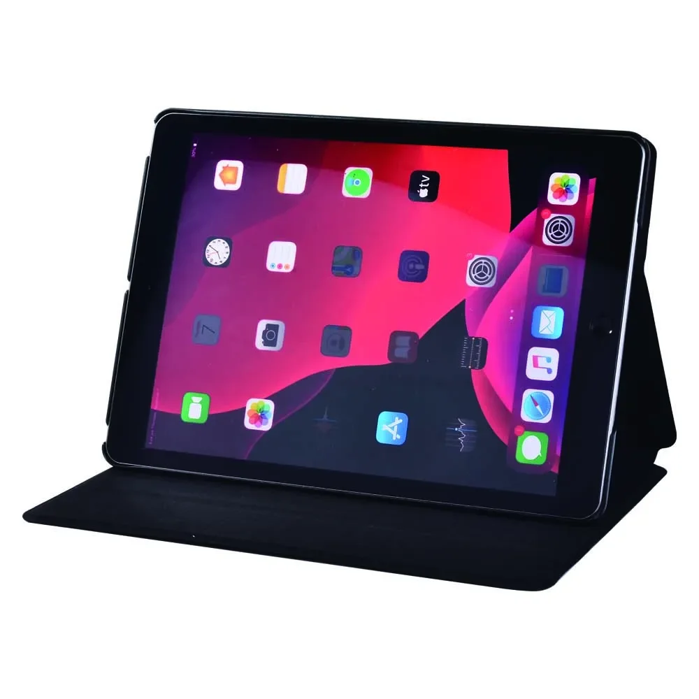 Case for Apple IPad Air 5 2022 10.9Inch/IPad Air 1 2 3 4 Flip Leather Black Tablet Stand Cover+American Bluetooth Keyboard