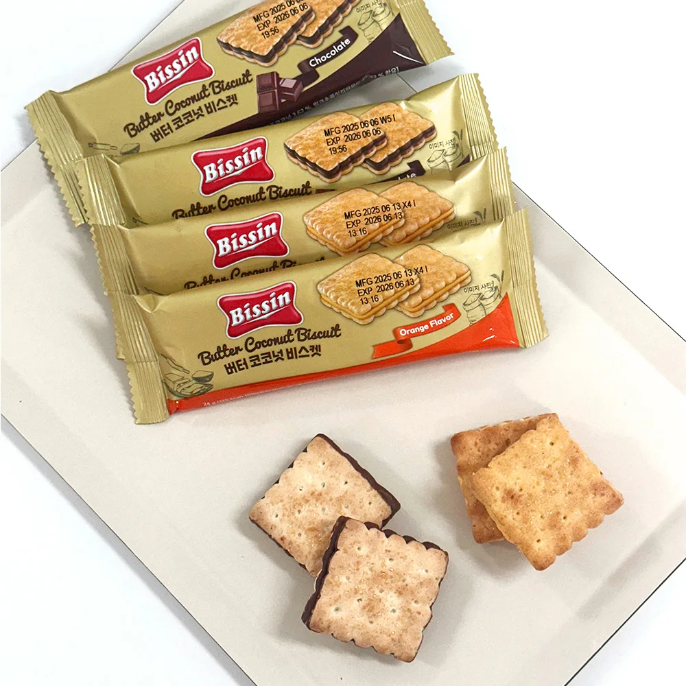 버터 코코넛 비스켓 초콜릿(24g x 12개) + 오렌지(24g x 12개)