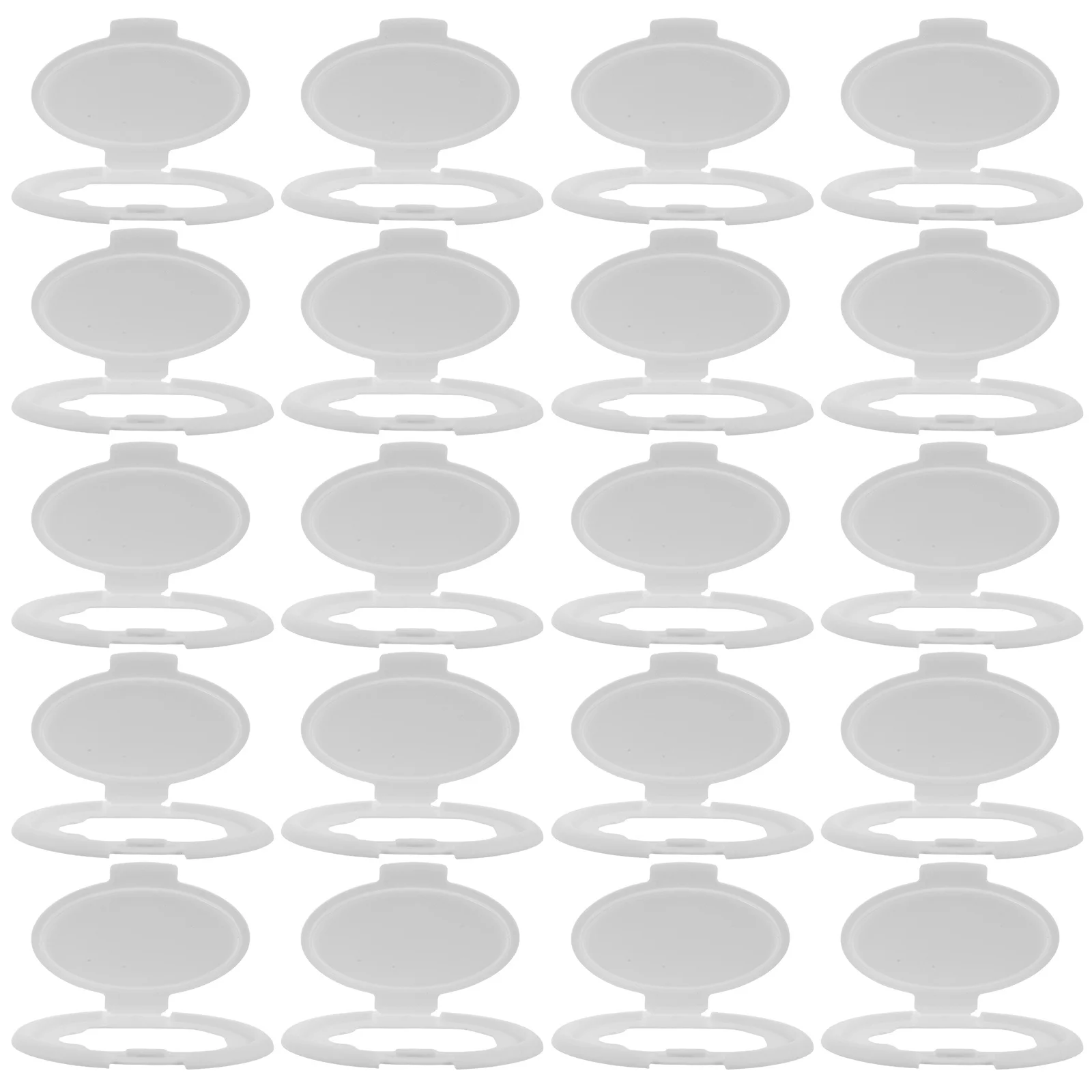 50pcs Wet Wipe Box Cover: Refillable Flip Lid Replacement For Baby Wipe Dispenser Moisture-Seal Design Portable Travel Use