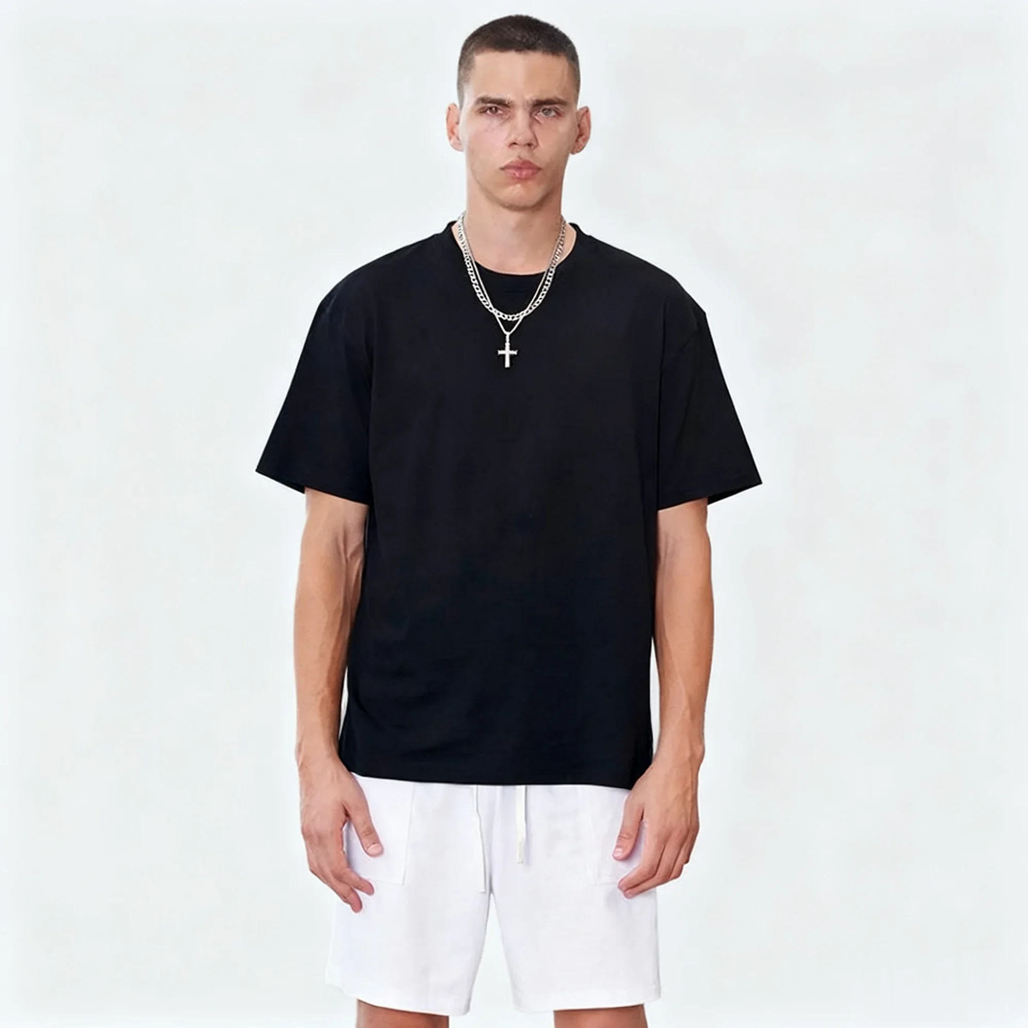 Camisetas del rapero Cruz Cafune Me Muevo Con Dies Album, ropa para hombres y mujeres, camiseta de calle a la moda, camisetas de manga corta 100_ algodón