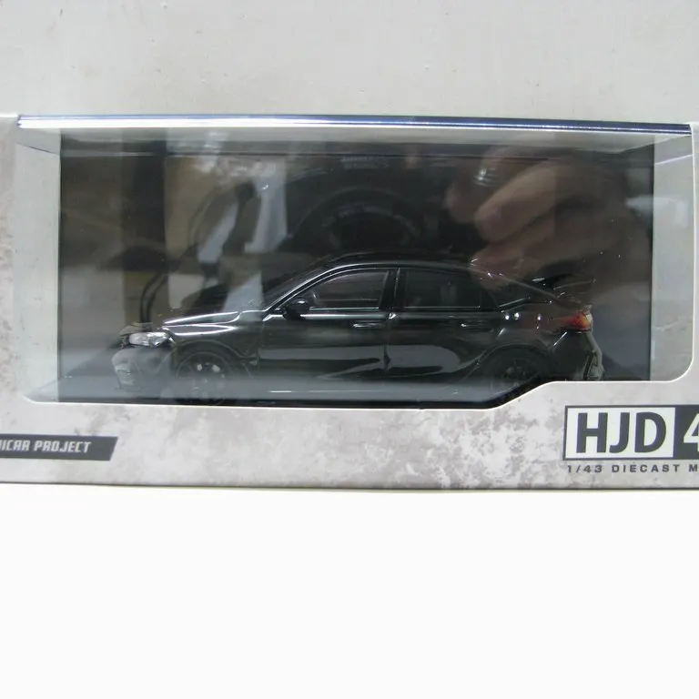 

Diecast HJD 1:43 Scale Honda Civic TYPE R (FL5) 2020 Black Alloy Car Model
