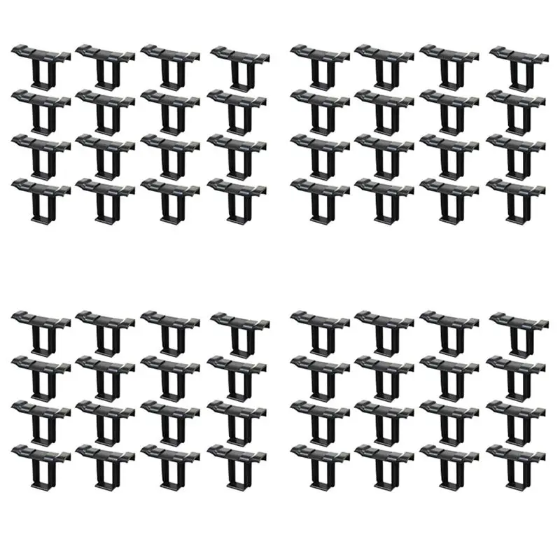 A93E-64Pc 35Mm Solar Panel Water Drainage Clips,PV Modules Clips For Water Drain Photovoltaic Panel Water Drain Clips