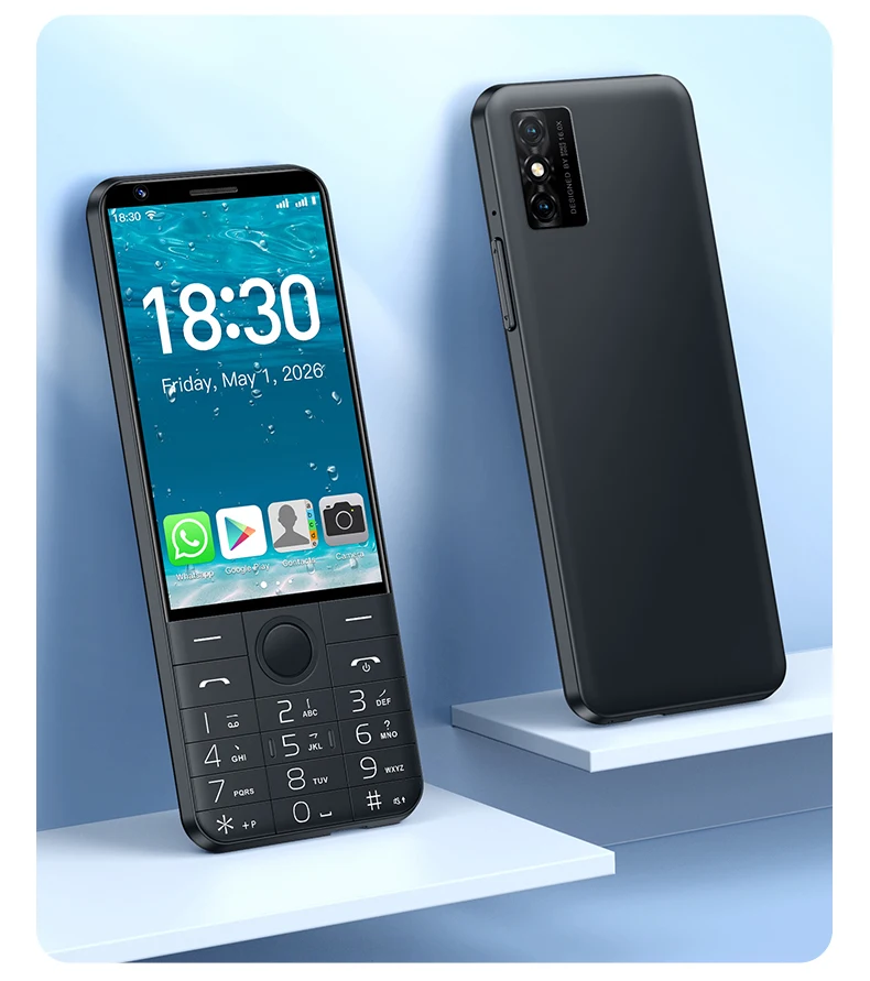 NEW DOOV F27 PRO Touch Screen Dual SIM 3.58 ” Hebrew Keypad Smartphone 16mp Android 14 2120mAh Google Play 4GB+64GB BT Whatsapp