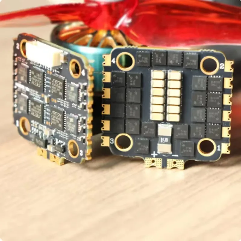 HAKRC 8 ビット 35A /45A/50A BLheli_S 32 ビット 40A /60A/65A BLHeli_32 2-6S 4In1 ブラシレス ESC RC FPV レーシングドローン用