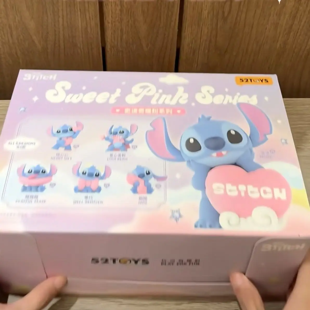 Kawaii غرزة صندوق أعمى أنيمي طالب الاتجاه سطح المكتب زخرفة الدافئة الوردي سلسلة ألعاب أطفال المرآب عدة هدية عيد ميلاد جديد