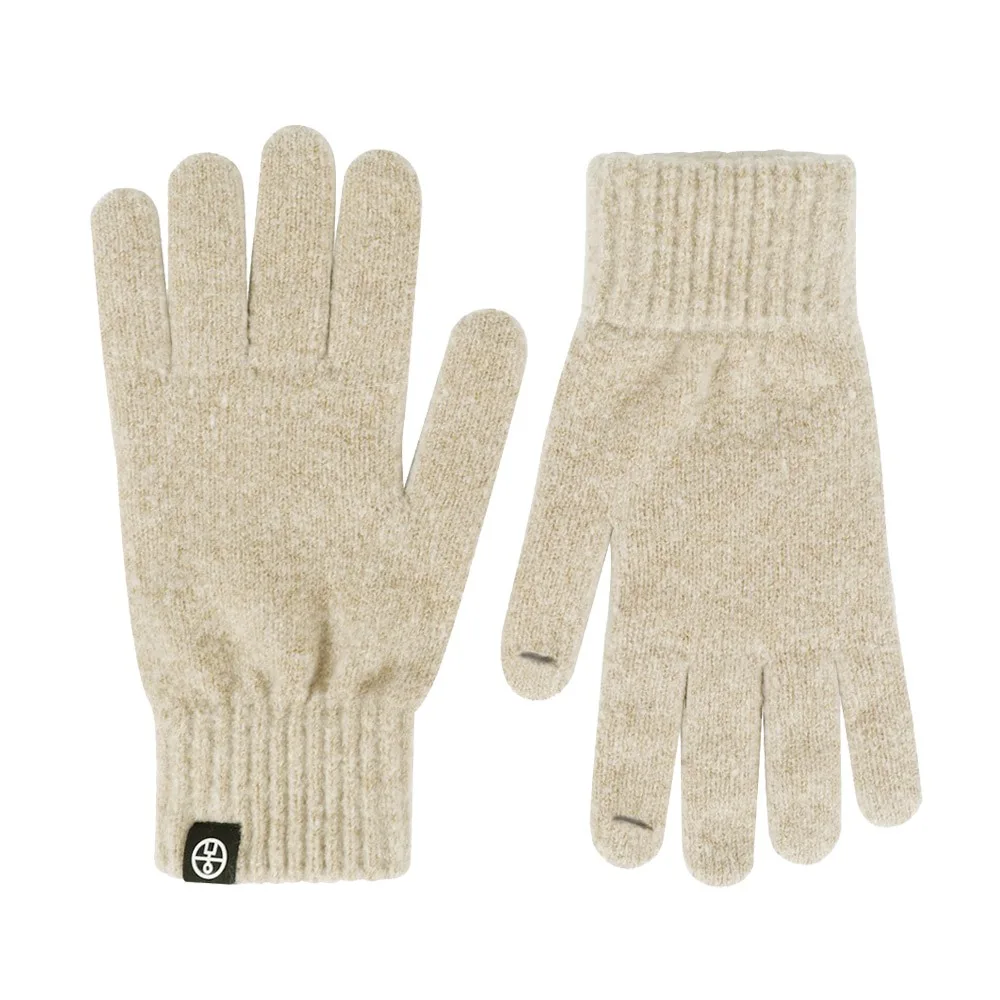 Thickened Winter Knitted Gloves Windproof Comfortable Touchscreen Mittens Touchscreen Compatible Cycling Skiing Gloves