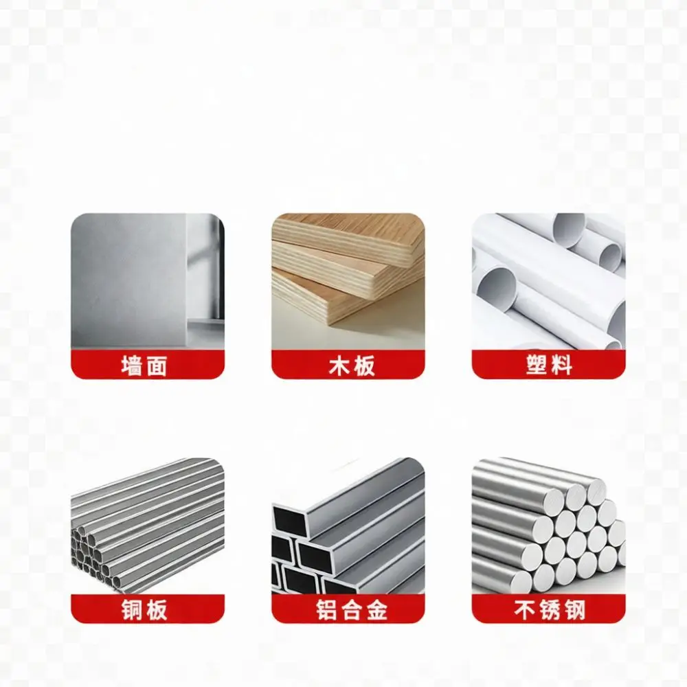 Titanium Plated Hexagonal Drill Bit Set Twist Cutting Accessory High Efficiency Woodworking Tool Hardware Electric Drilling