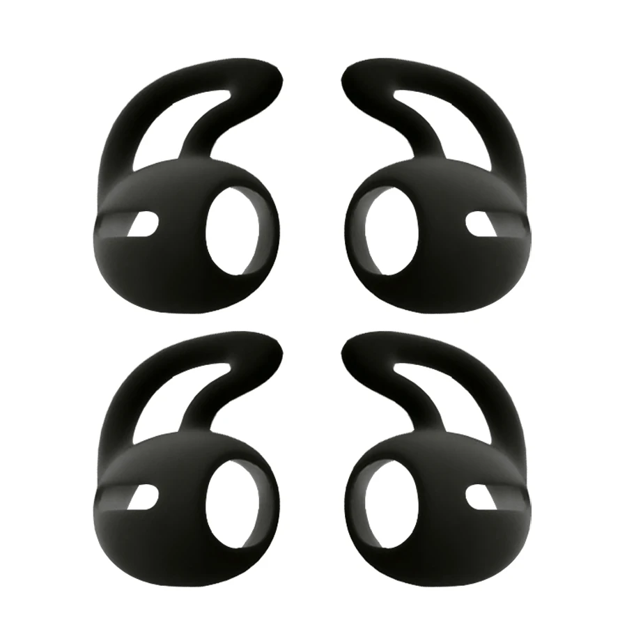 1 زوج سيليكون سماعات الأذن الحال بالنسبة Airpods برو المضادة للانزلاق لينة Eartip الأذن هوك غطاء تغليف ل Airpods برو 3 سماعة Eartip